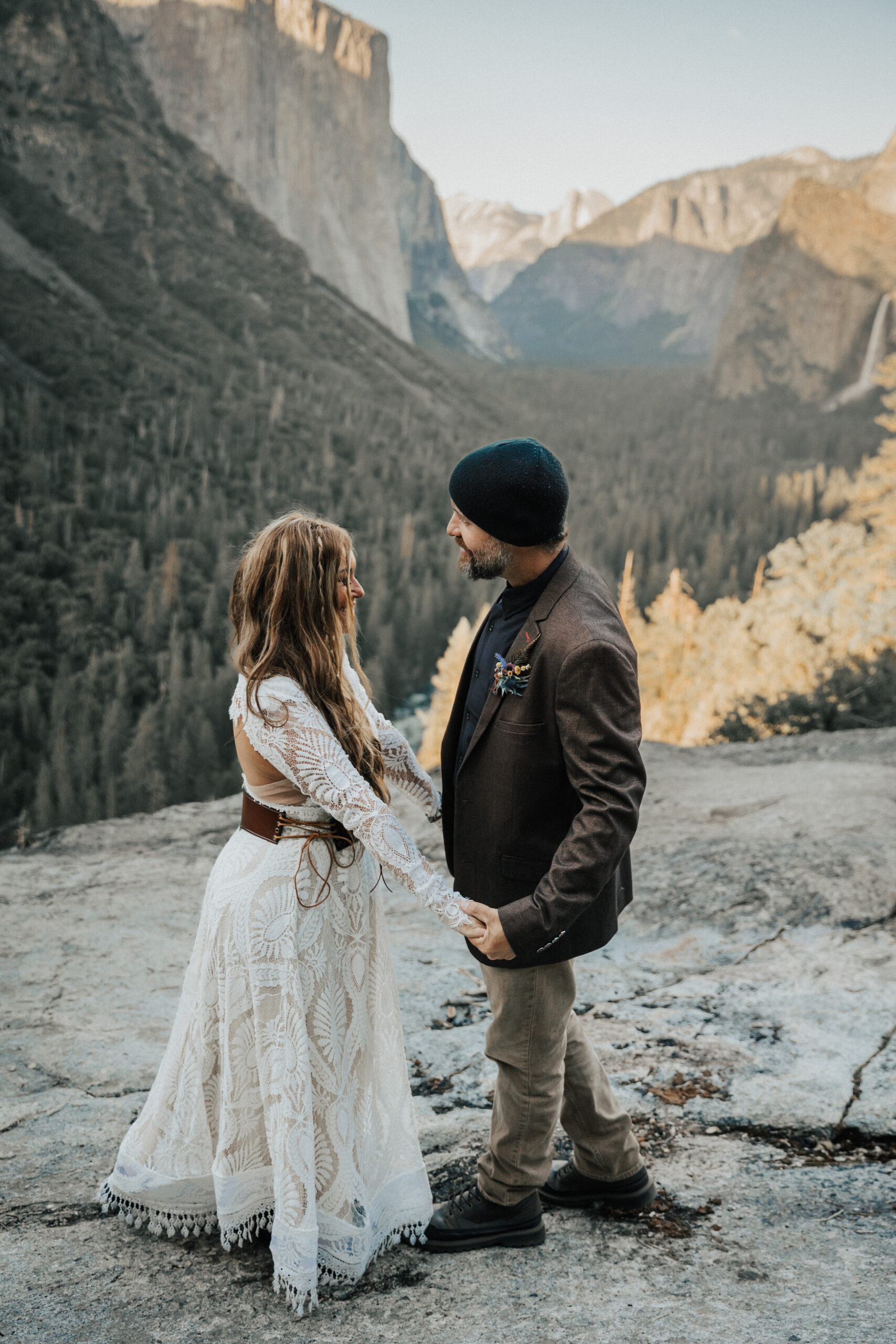 yosemite tunnel view elopement