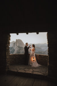 Yosemite elopement photographer glacier point sunrise elopement 1