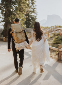 Yosemite elopement photographer glacier point sunrise elopement 19