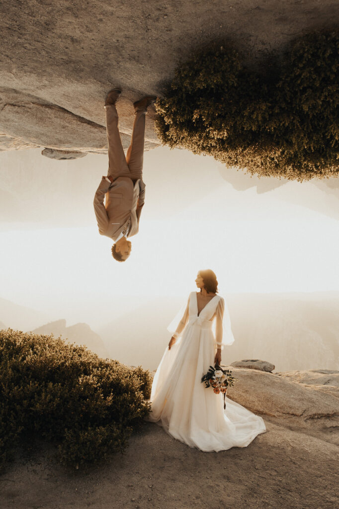 Yosemite elopement photographer taft point sunset elopement 29