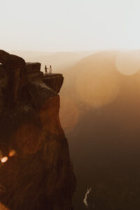 Yosemite elopement photographer taft point sunset elopement 32