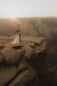 Yosemite elopement photographer taft point sunset elopement 36