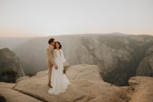 Yosemite elopement photographer taft point sunset elopement 38